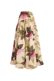 AGUSTINA SKIRT IN VAINILLA VENEZUELA PRINT