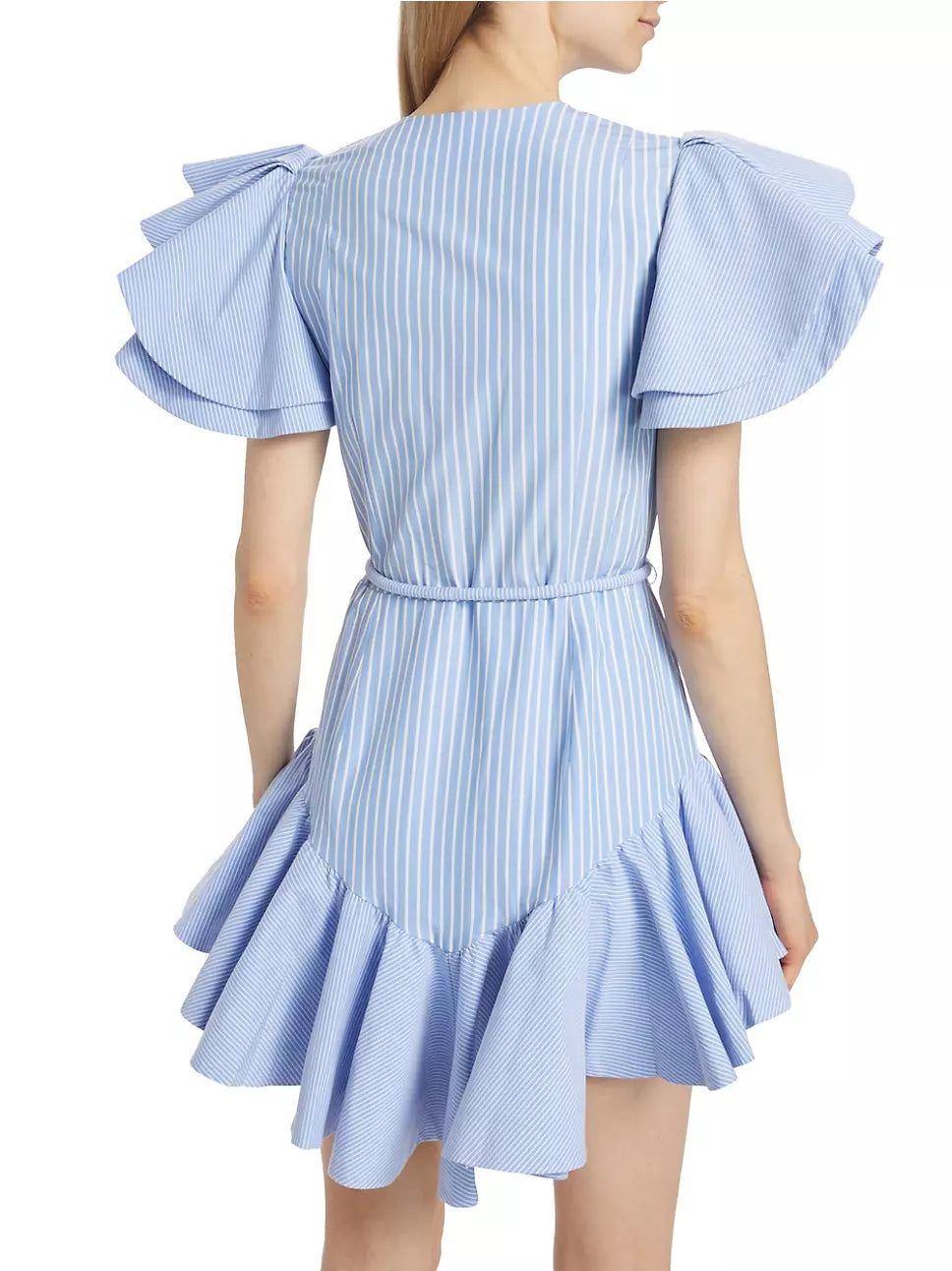 ARBOLADA DRESS IN BLUE STRIPES - No Pise La Grama Web