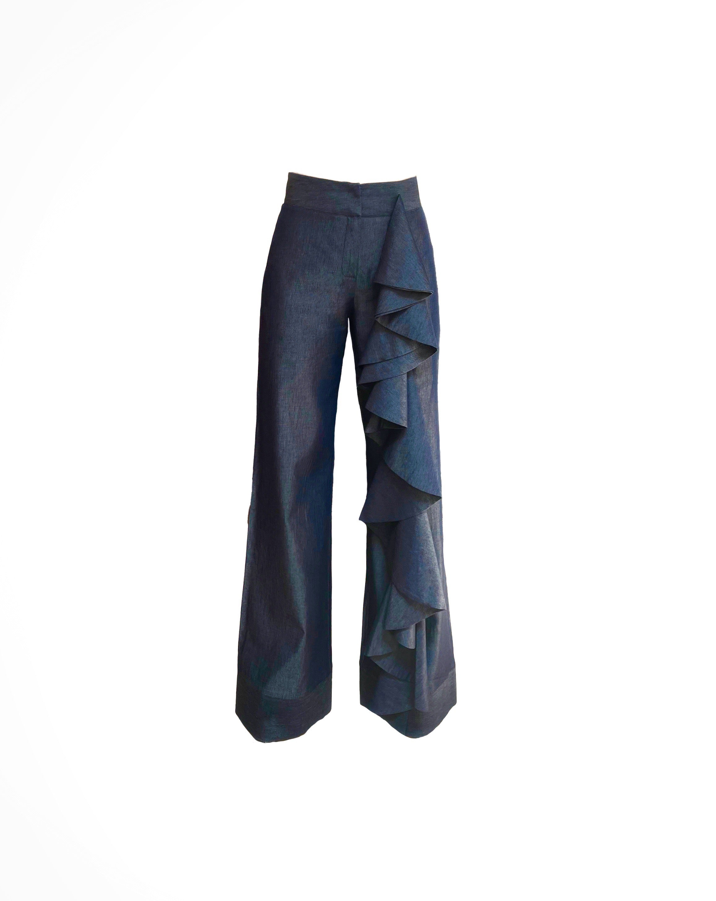 OLAS PANTS IN DENIM - No Pise La Grama Web