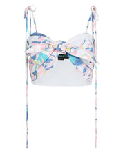 BELLA PALMA TOP IN ORQUIDEA BLANCO PRINT - No Pise La Grama Web