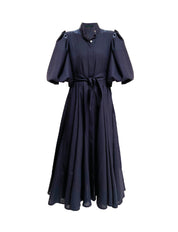 BROMELIA DRESS IN NAVY - No Pise La Grama Web
