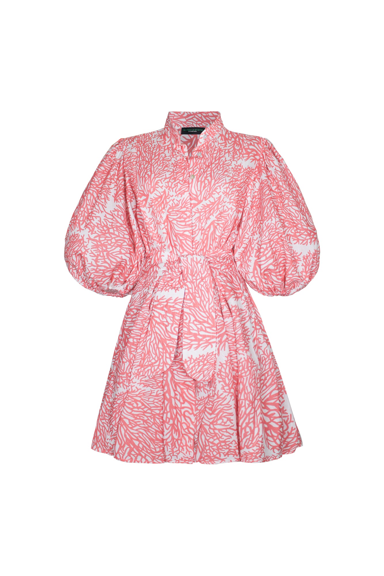 BROMELIA DRESS MINI IN ARRECIFE PRINT