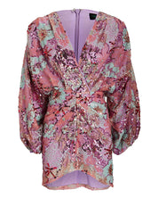 CAPIN MELAO DRESS IN THE SEQUENCE GARDEN PRINT - No Pise La Grama Web