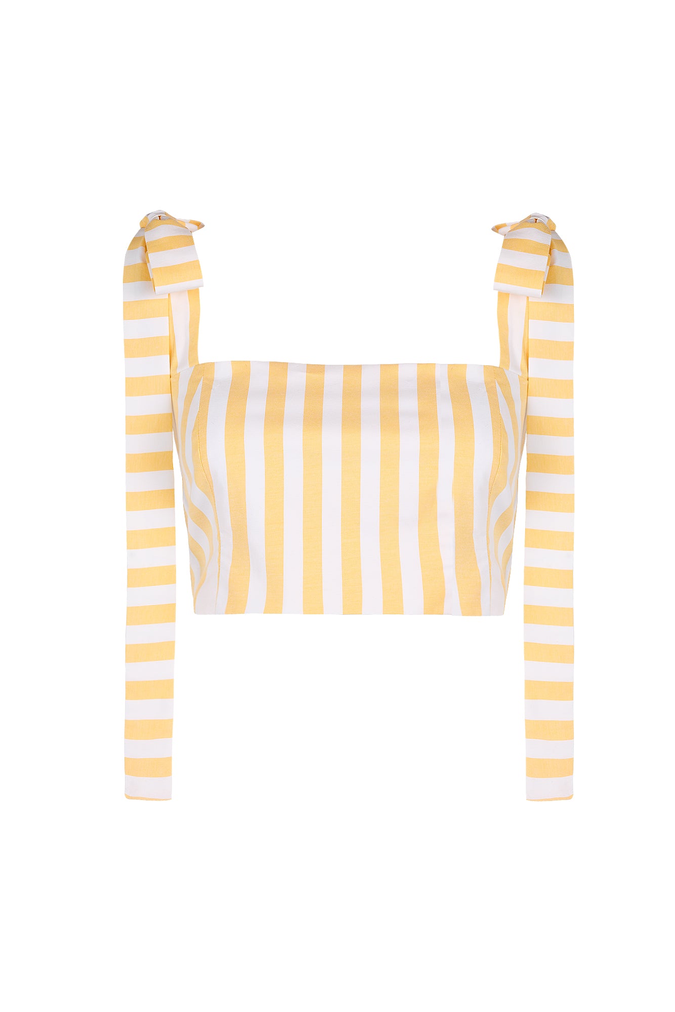 MIMOSA TOP IN YELLOW STRIPES – No Pise La Grama Web