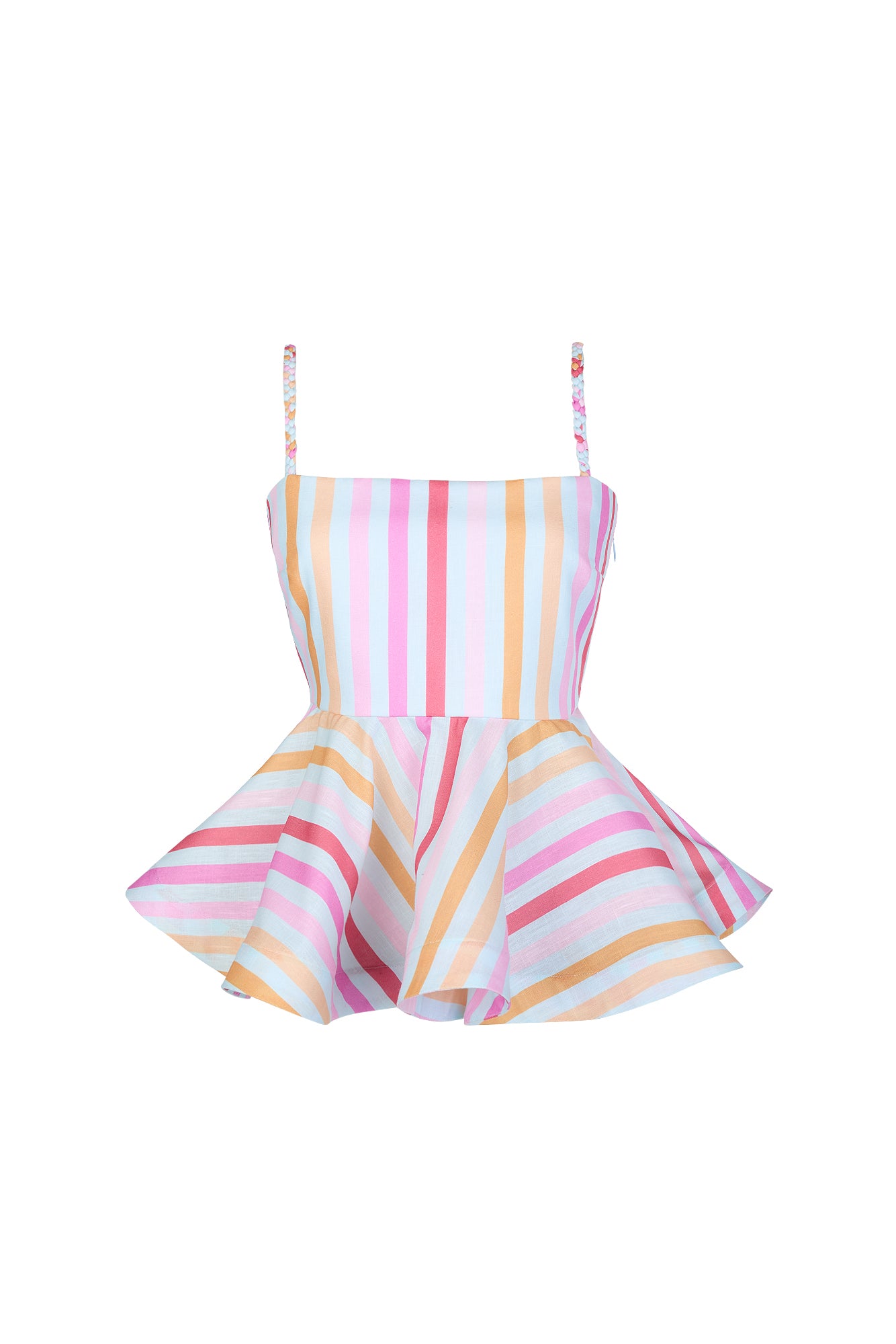 DREAMY TOP IN ATARDECER STRIPES