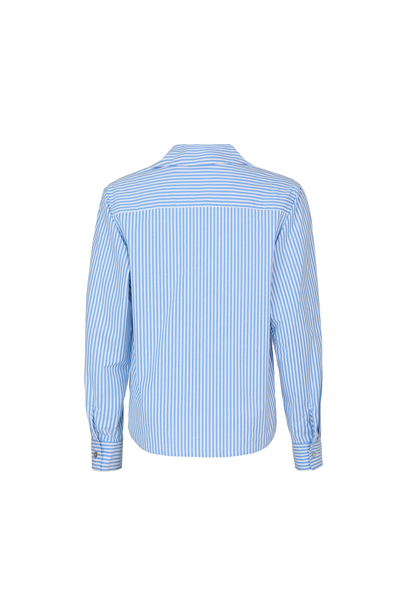 DANIELA SHIRT BLUE AND WHITE STRIPES