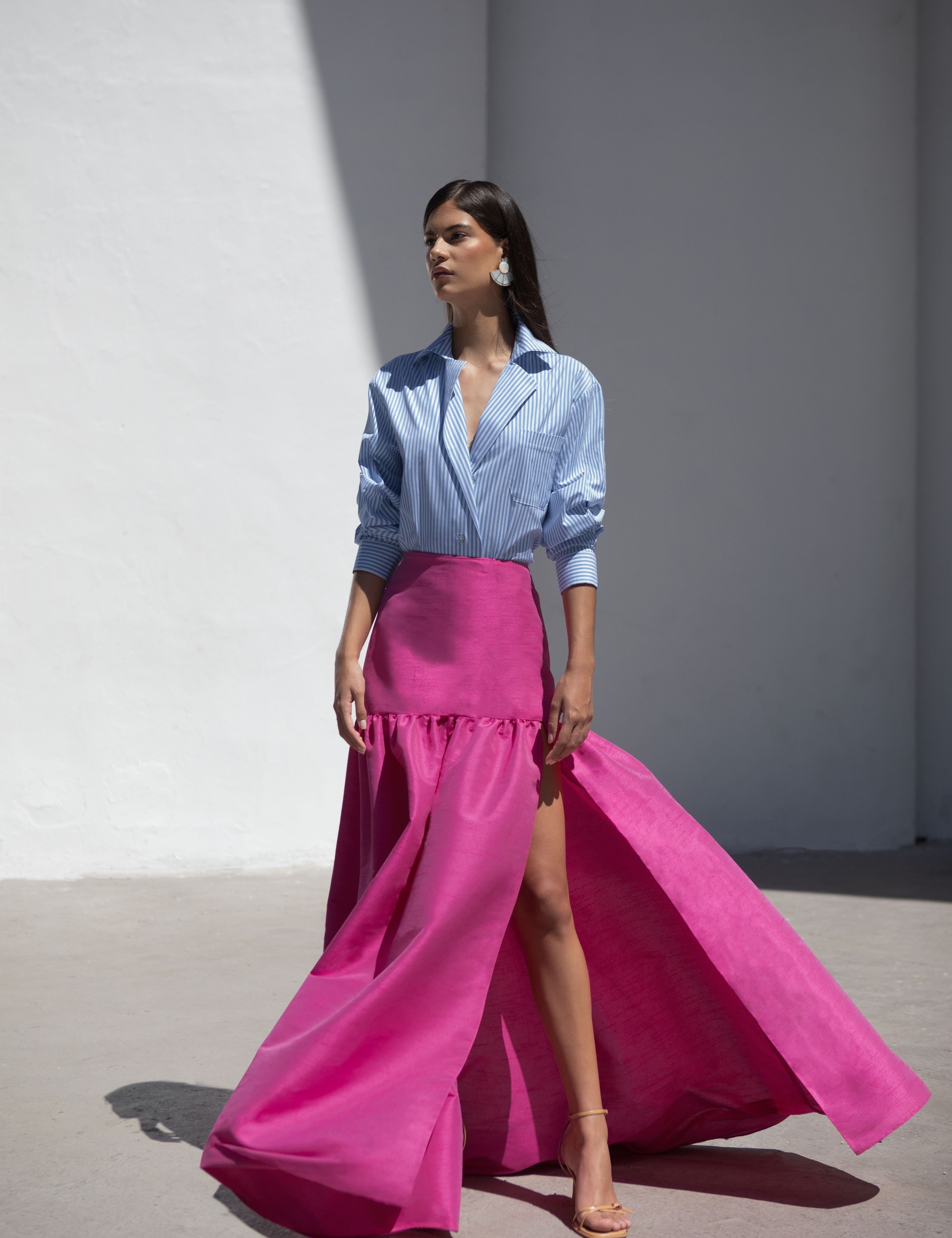Daniela_shirt_in_blue_stripes_Toledo_skirt_in_fuchsia_2_1.jpg