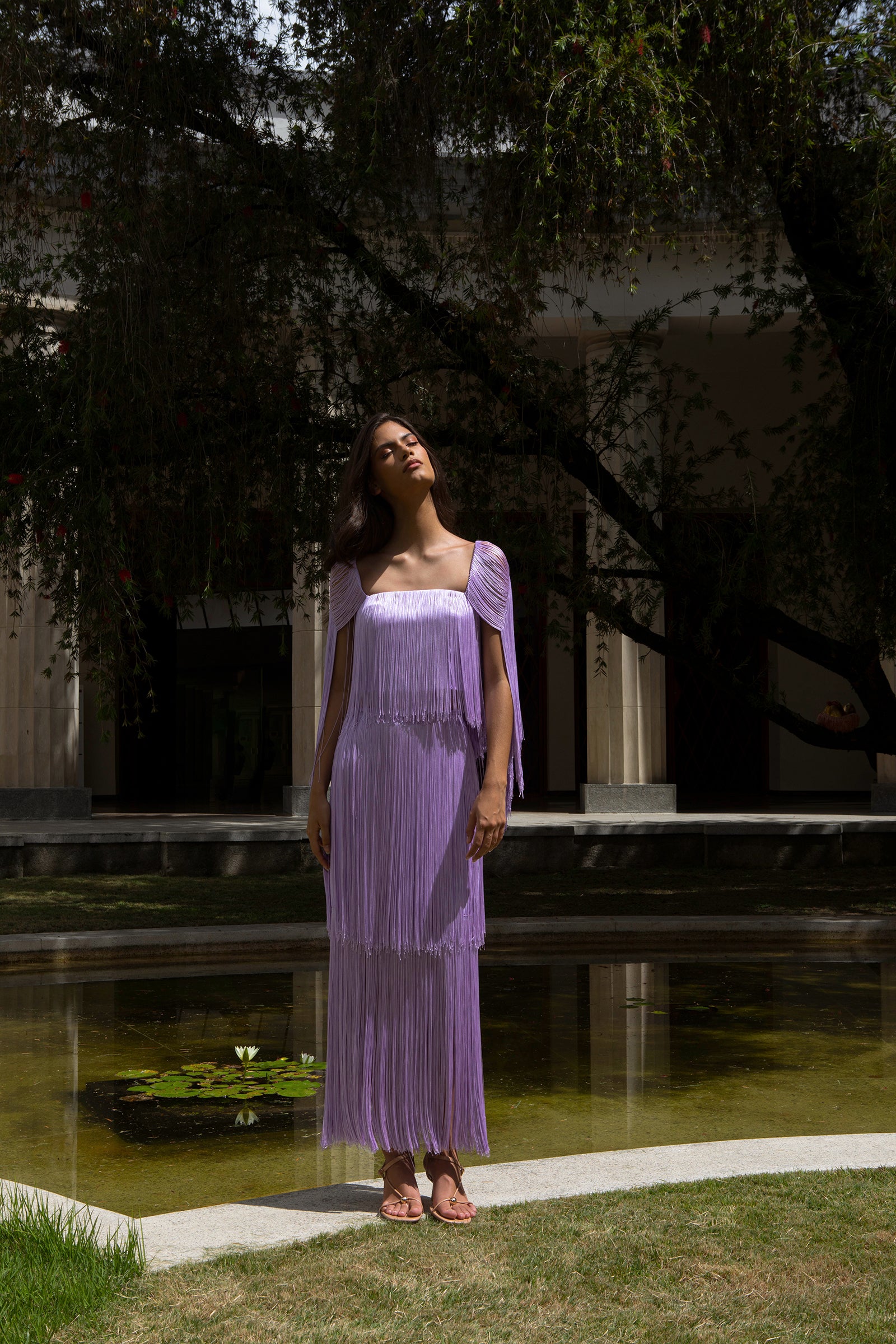 DELTA TOP IN LAVENDER