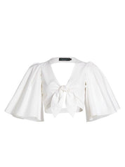 BECKOFF TOP IN OFF WHITE - No Pise La Grama Web