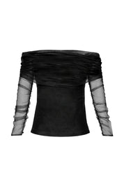 GRACIA TOP IN BLACK