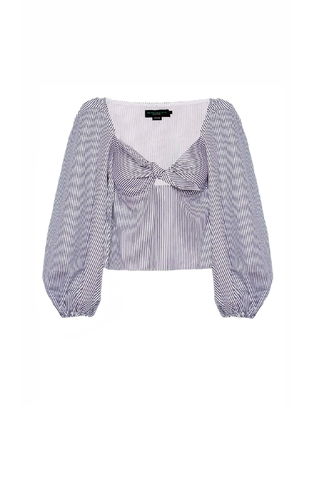 GRECIA TOP IN NAVY STRIPES - No Pise La Grama Web