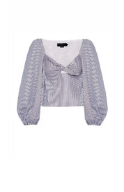 GRECIA TOP IN NAVY STRIPES - No Pise La Grama Web