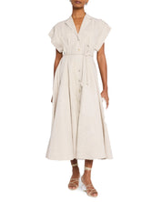 GUAYABA MIDI DRESS IN KHAKI