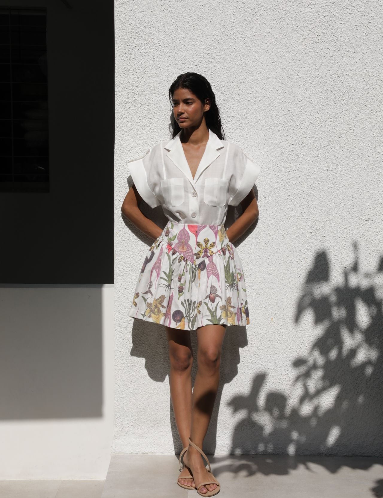 GUAYABA SHIRT IN WHITE - No Pise La Grama Web