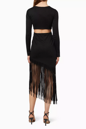 HELECHO DRESS IN BLACK - No Pise La Grama Web