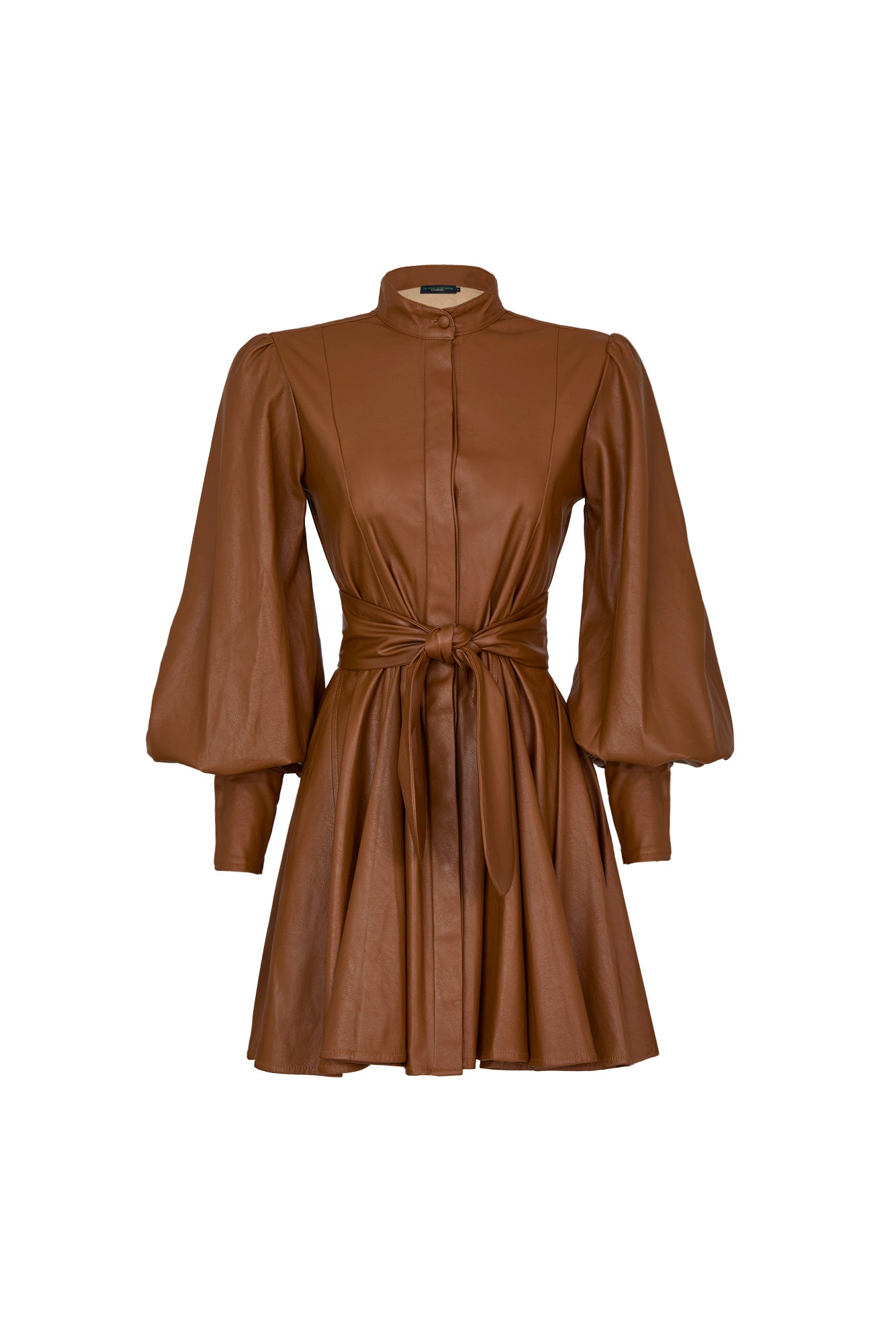 HOLA DRESS IN CAMEL CARAMEL