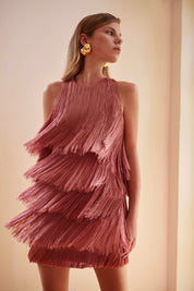 LLUVIA DRESS IN MAUVE PINK - No Pise La Grama Web