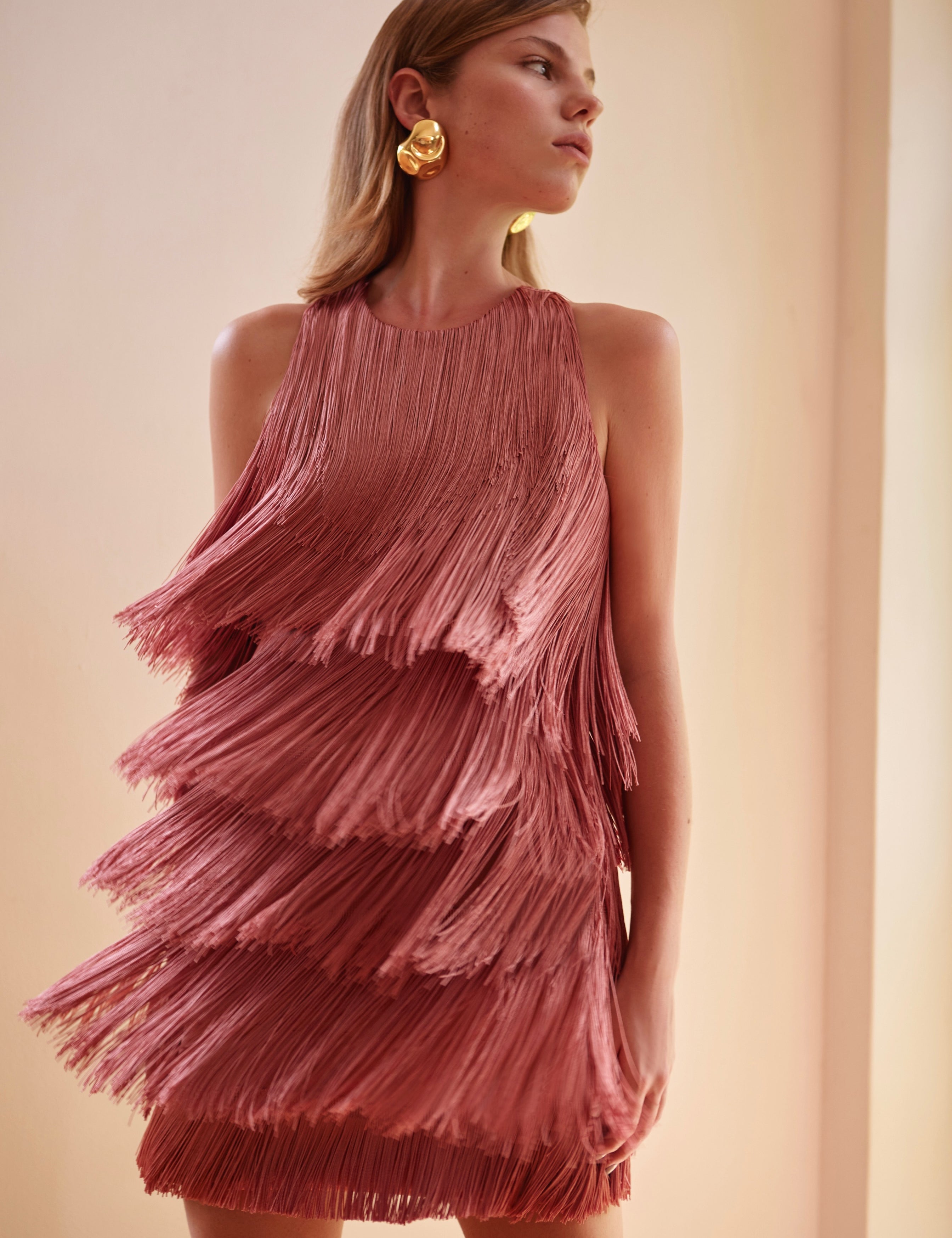 LLUVIA DRESS IN MAUVE PINK - No Pise La Grama Web