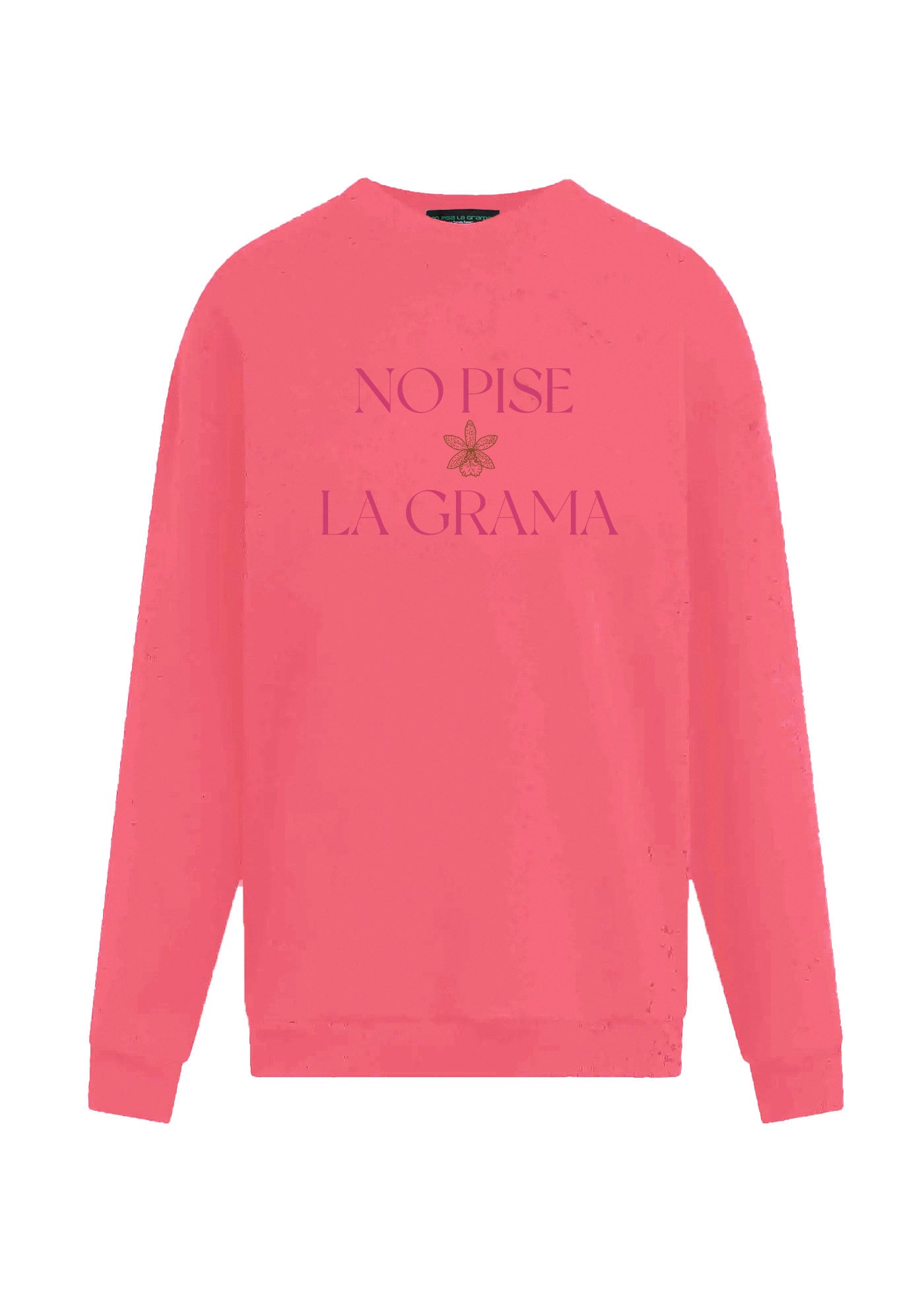 Salty flower Sweatshirt in Coral