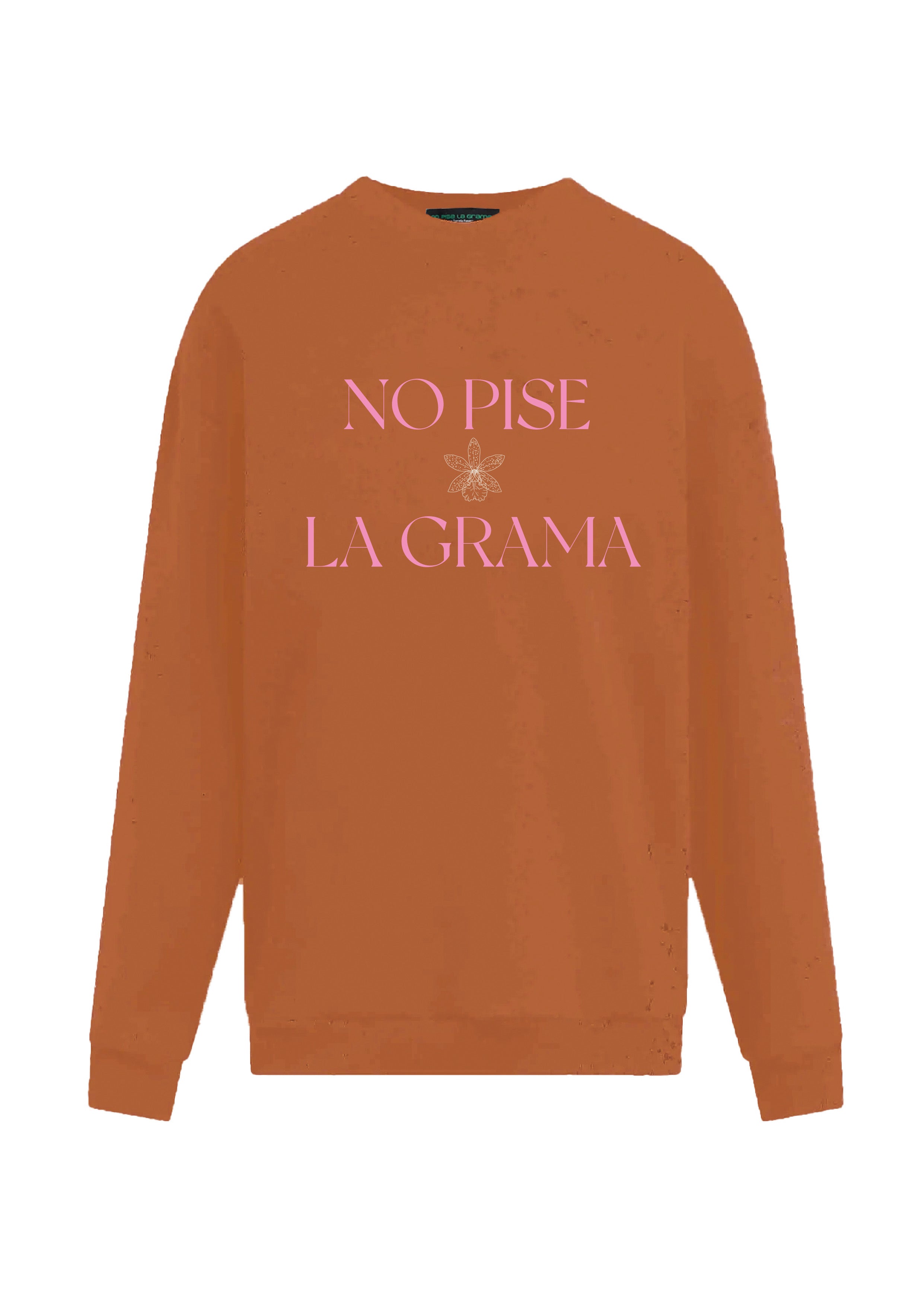 Salty flower Sweatshirt in Terracota