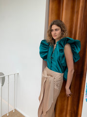 CAYENA SHIRT IN GREEN - No Pise La Grama Web