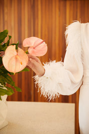 LA CATA DRESS IN WHITE - No Pise La Grama Web