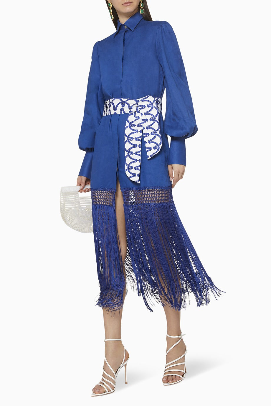 LA VICTORIA DRESS IN COBALT BLUE