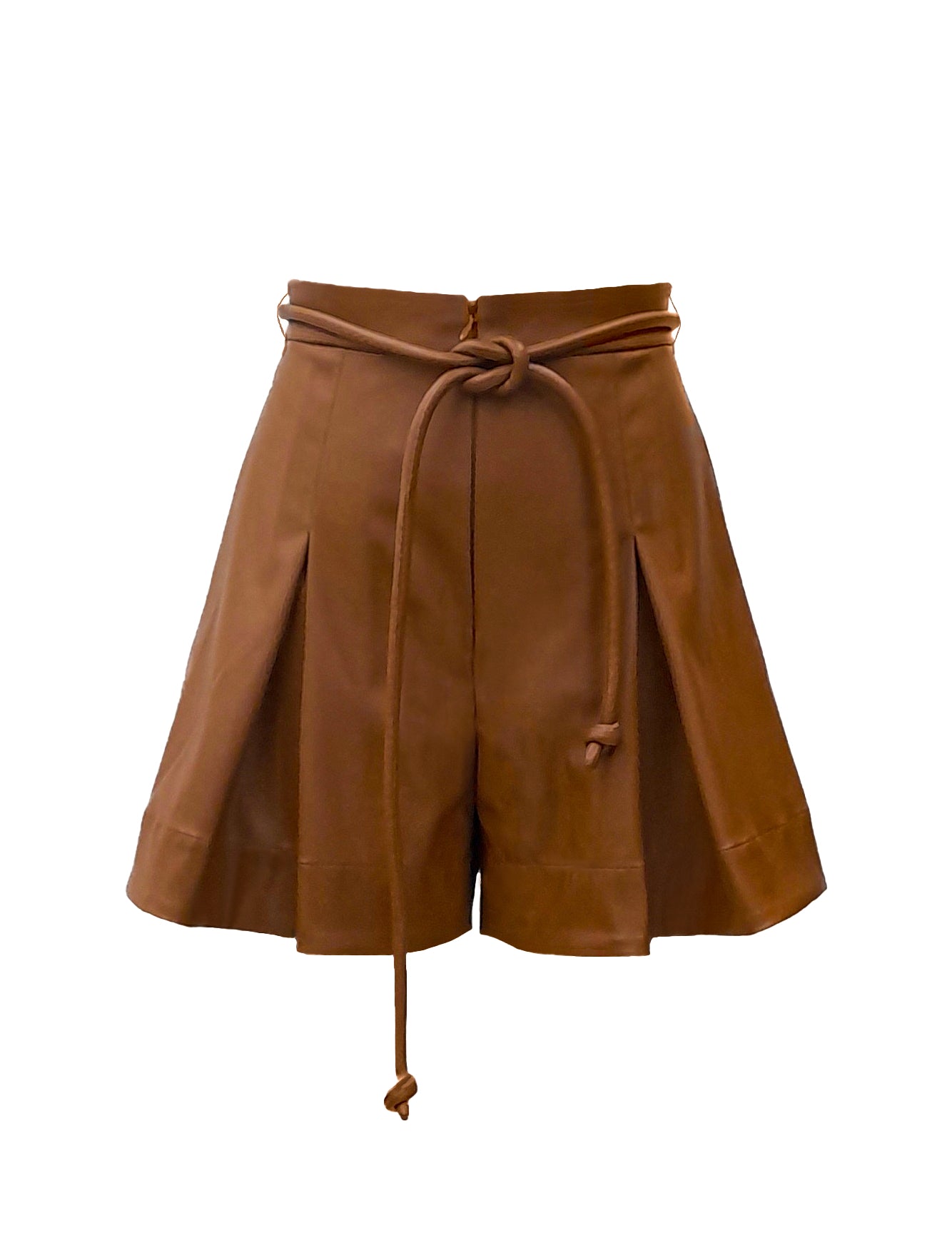 La_Perla_short_in_Caramel_vegan_leather-No_Pise_La_Grama.jpg