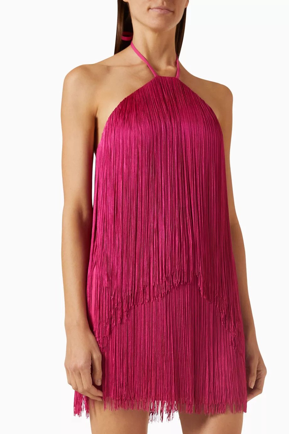 MILAGRO DRESS IN FUCHSIA - No Pise La Grama Web