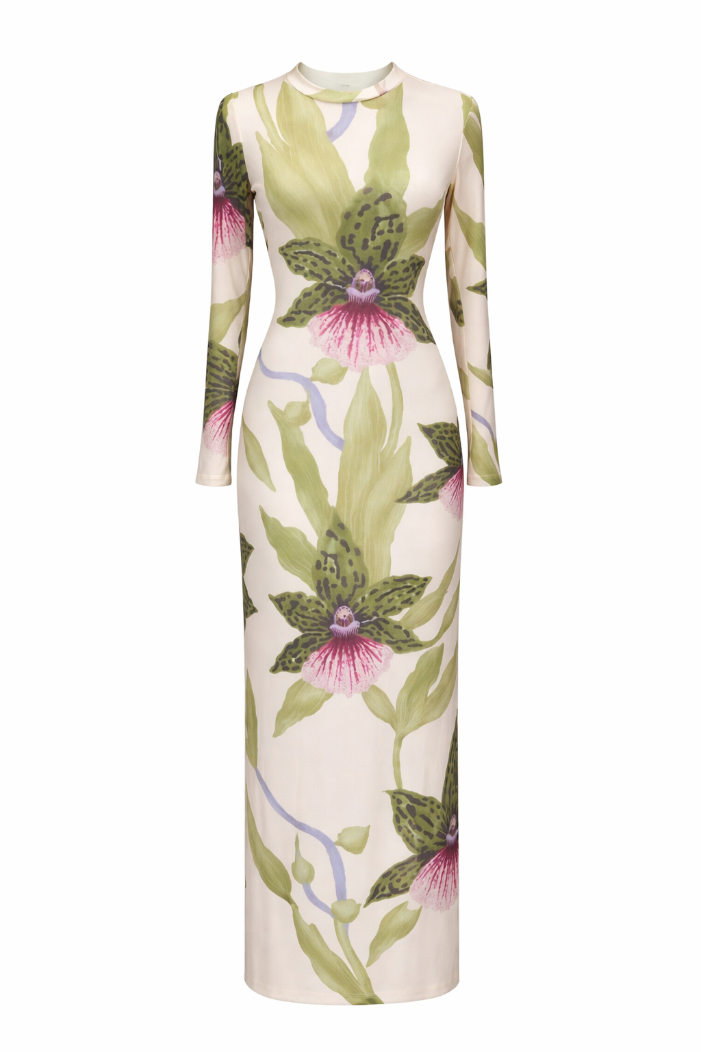 MORROCOY DRESS IN VAINILLA VENEZUELA PRINT