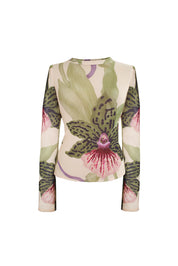 MORROCOY TOP IN VAINILLA VENEZUELA PRINT