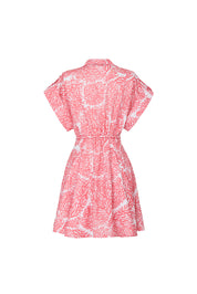 GUAYABA MINI DRESS IN ARRECIFE PRINT