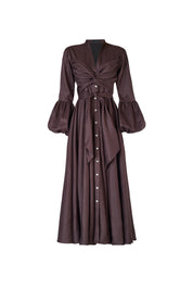 ORINOCO DRESS IN MAROON