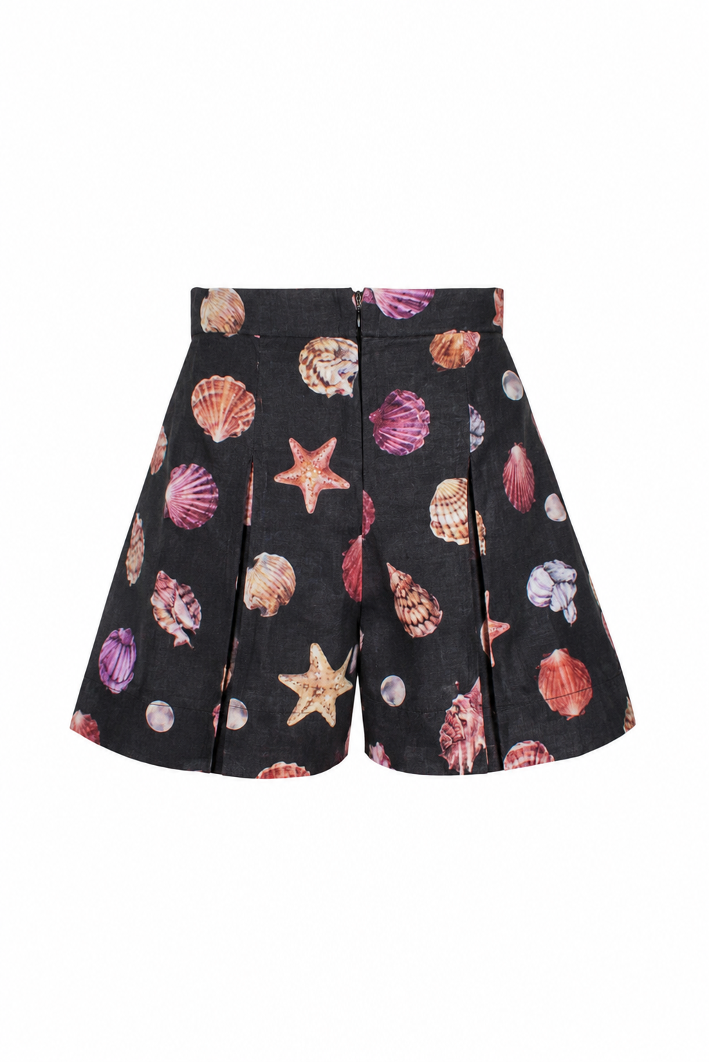 PERLA SHORT IN CONCHITAS IN BLACK PRINT