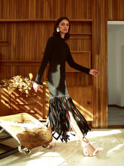 ROMERILLO TEE DRESS IN BLACK - No Pise La Grama Web