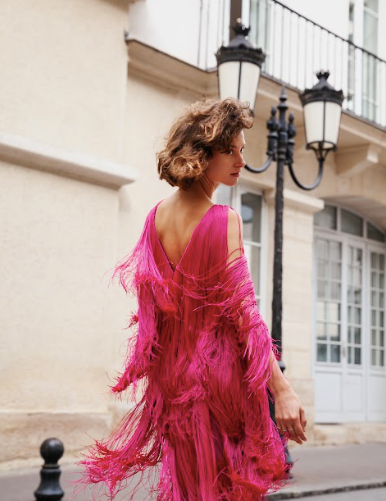 LUCERO DRESS IN FUCHSIA - No Pise La Grama Web