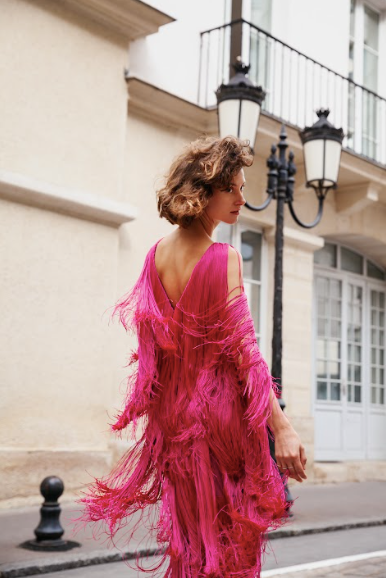 
            
                Load image into Gallery viewer, LUCERO DRESS IN FUCHSIA
            
        