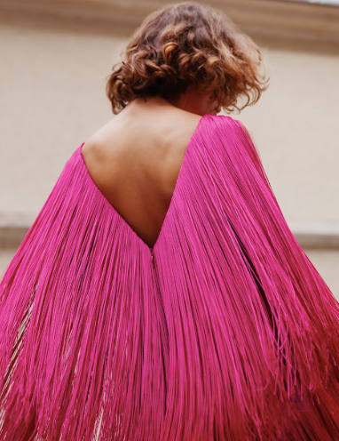 LUCERO DRESS IN FUCHSIA - No Pise La Grama Web