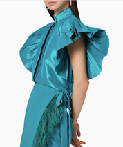 CAYENA SHIRT IN GREEN - No Pise La Grama Web