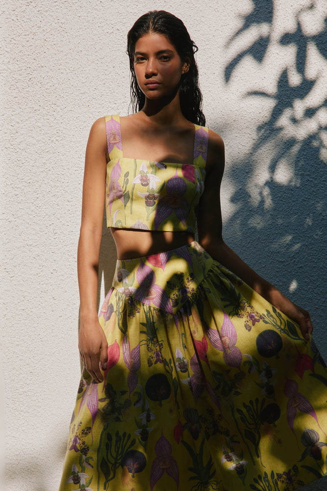 Sotavento top and sotavento skirt