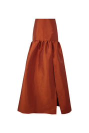 TOLEDO SKIRT IN TERRACOTA
