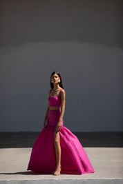 TOLEDO SKIRT IN FUCHSIA
