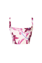 TOLEDO TOP IN BORDEAUX VENEZUELA PRINT