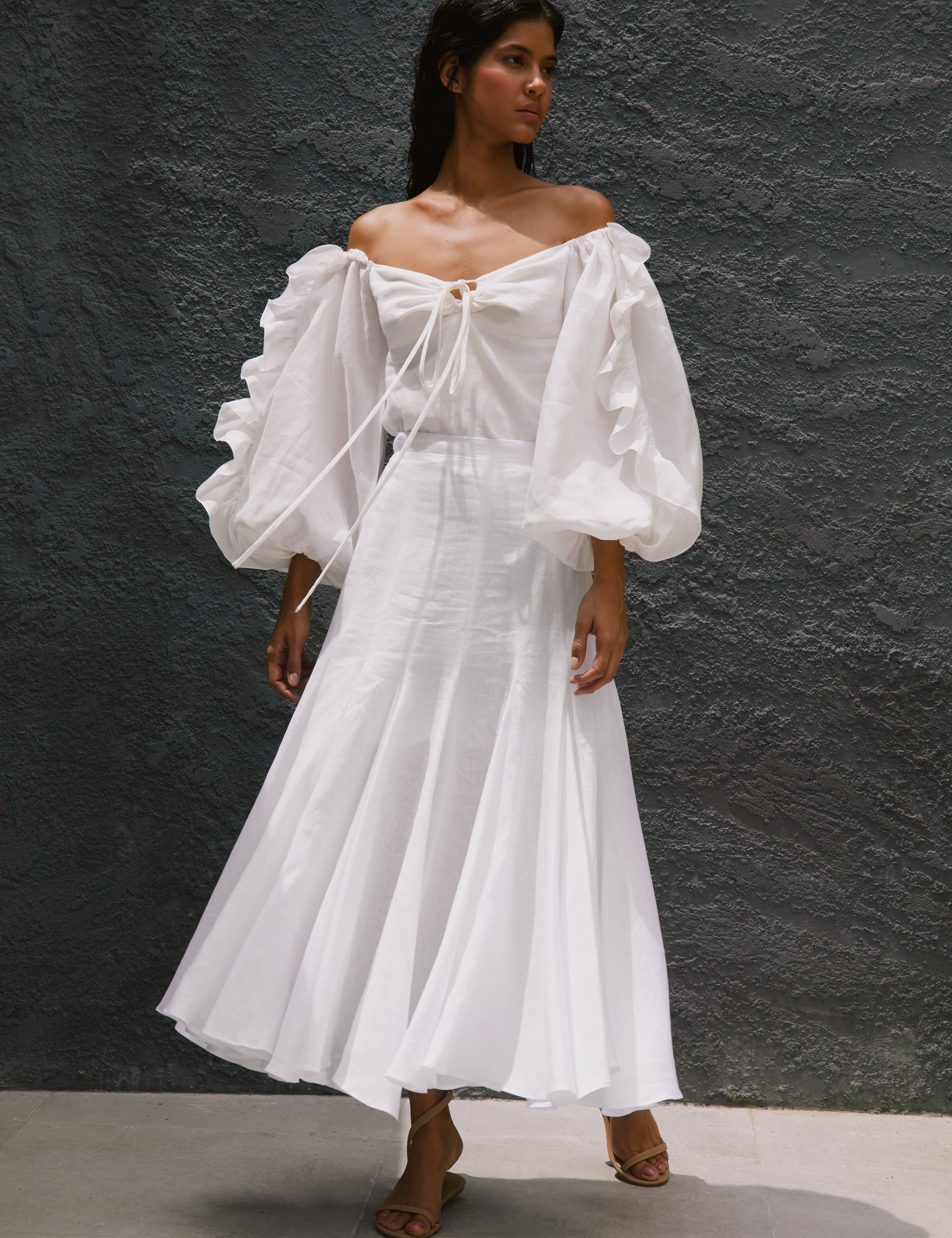 VIENTO TOP IN WHITE - No Pise La Grama Web