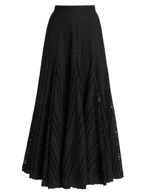 LA BOTANICA SKIRT IN BLACK