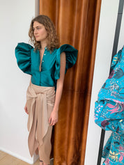 CAYENA SHIRT IN GREEN - No Pise La Grama Web