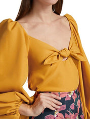 MARIA CAMILA TOP IN YELLOW - No Pise La Grama Web