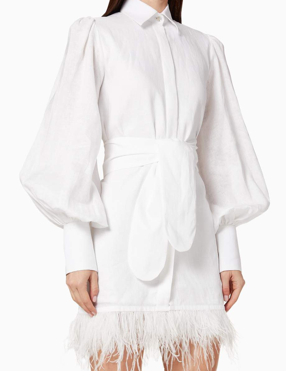 VOLARE DRESS IN WHITE - No Pise La Grama Web