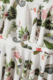 PICAFLOR DRESS IN WHITE CAMALEON PRINT - No Pise La Grama Web