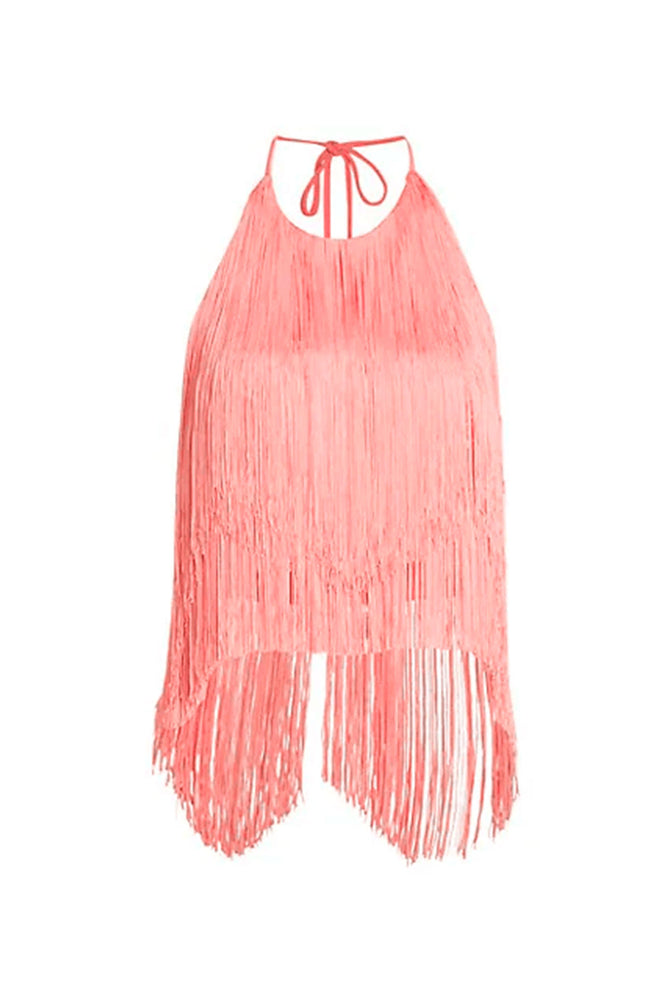 
            
                Load image into Gallery viewer, PAZ TOP IN CORAL PINK
            
        